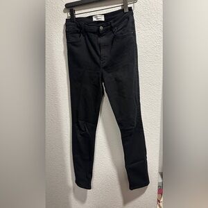 Reformation Black High & Skinny Women Jeans